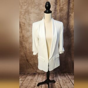 Forever 21 Contemporary Open Shawl Collar Blazer – NWT